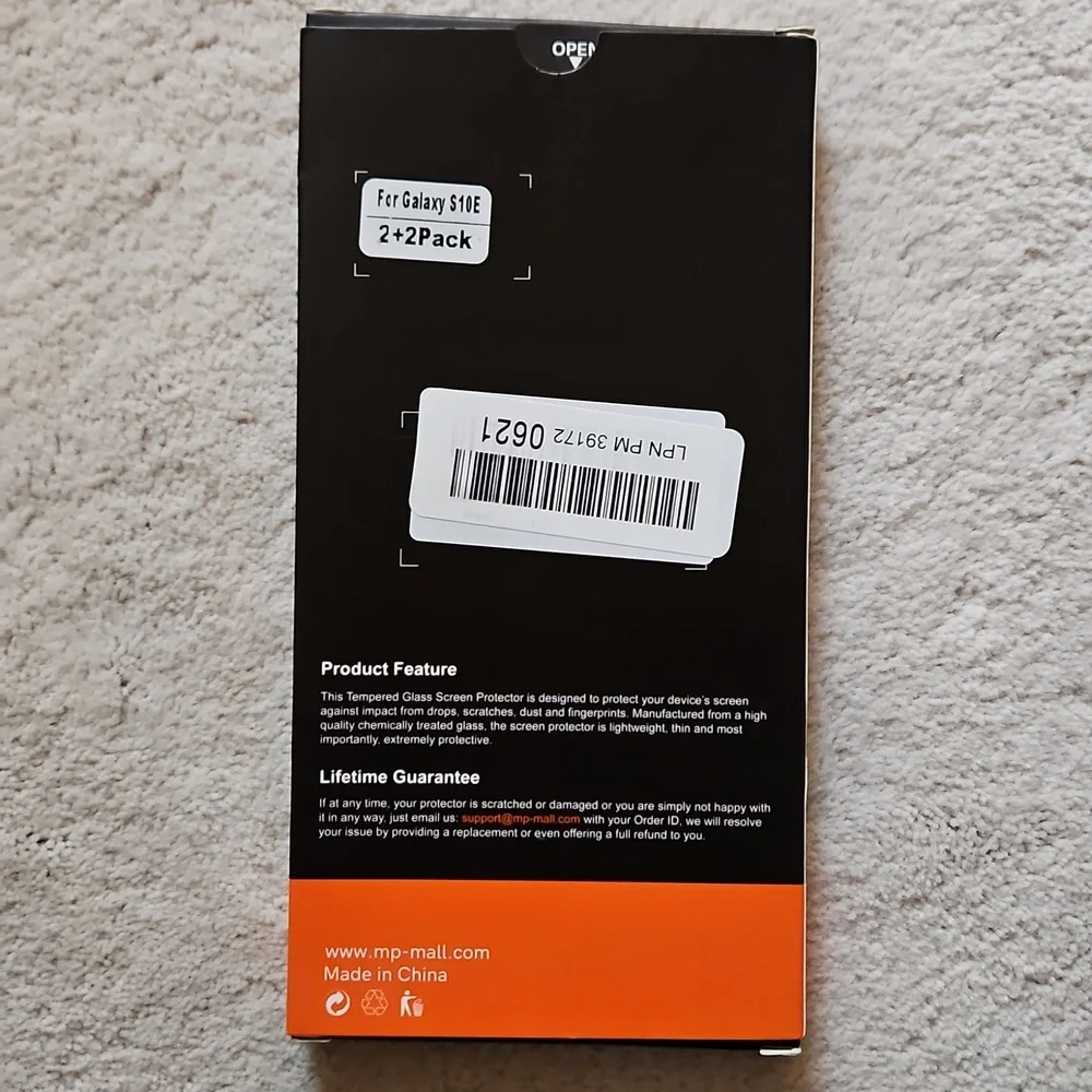 Galaxy S10e Screen Protector